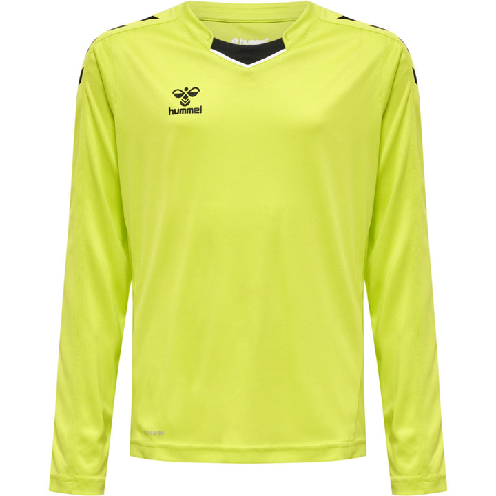 Hummel Hmlcore Xk Poly Jersey L/S Kids - lime popsicle