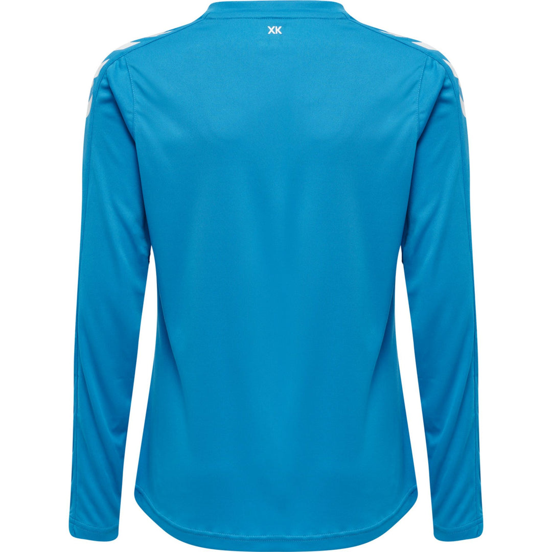 Hummel Hmlcore Xk Poly Jersey L/S Kids - blue danube