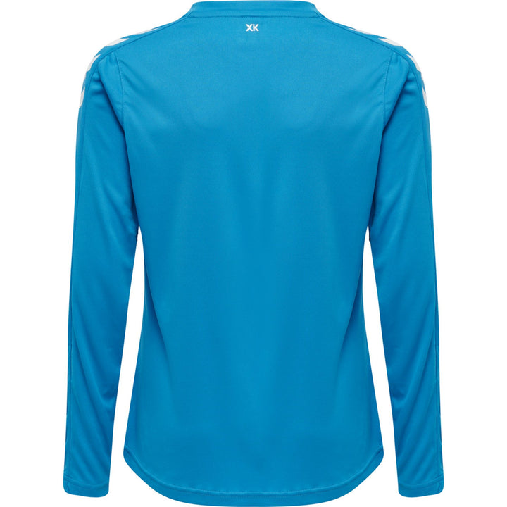 Hummel Hmlcore Xk Poly Jersey L/S Kids - blue danube