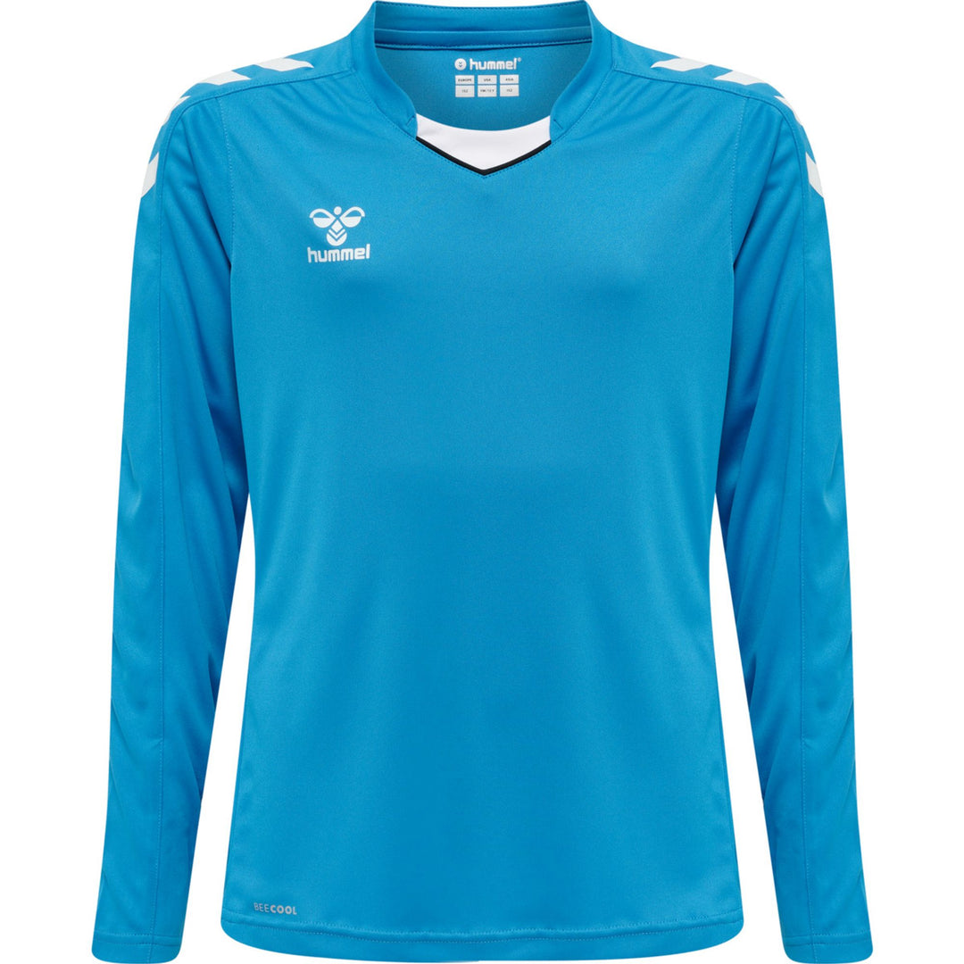 Hummel Hmlcore Xk Poly Jersey L/S Kids - blue danube