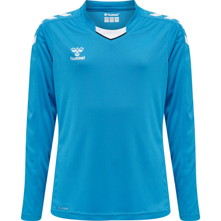 Hummel Hmlcore Xk Poly Jersey L/S Kids - blue danube
