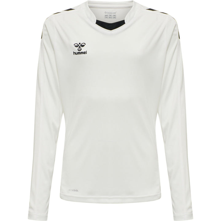 Hummel Hmlcore Xk Poly Jersey L/S Kids - white