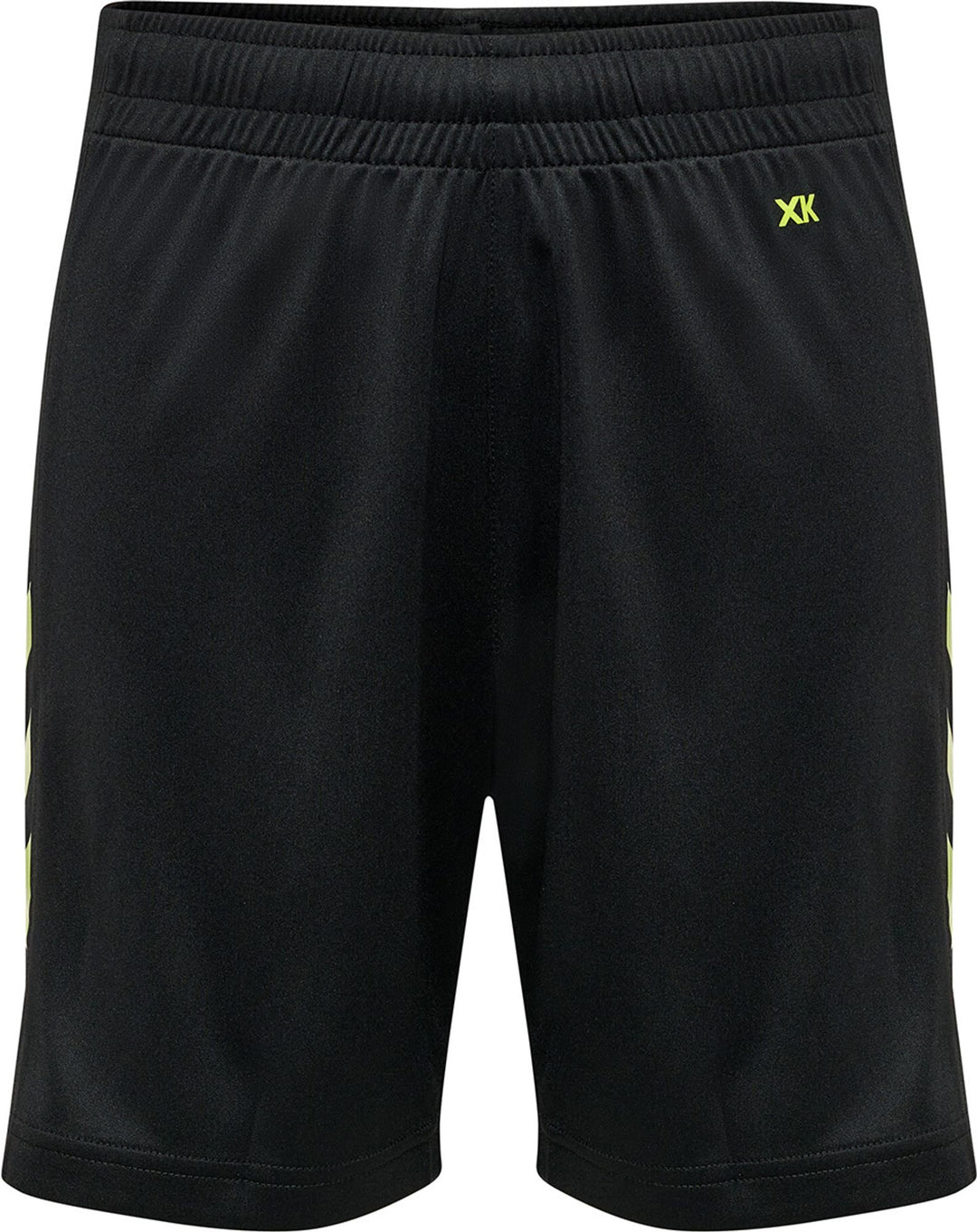 Hummel Hmlcore Xk Poly Shorts Kids - black/lime popsicle