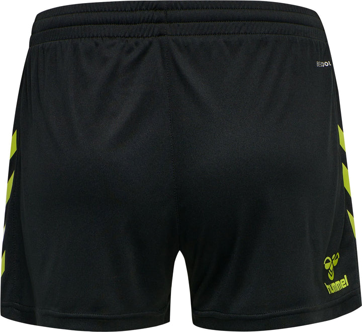 Hummel Hmlcore Xk Poly Shorts Woman - black/lime popsicle