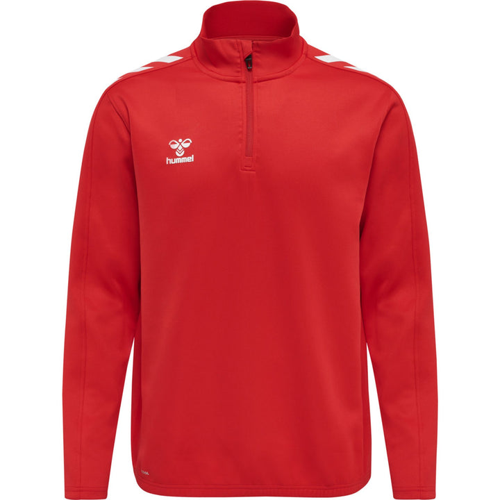 Hummel Hmlcore Xk Half Zip Poly Sweat - true red