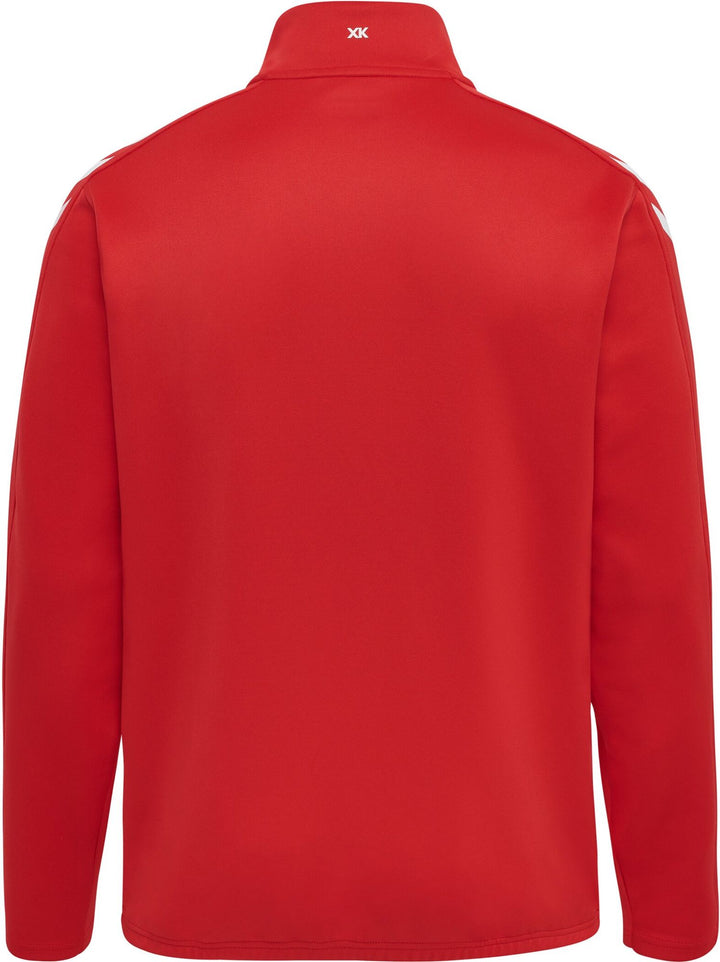 Hummel Hmlcore Xk Half Zip Poly Sweat - true red