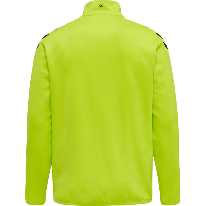 Hummel Hmlcore Xk Half Zip Poly Sweat - lime popsicle
