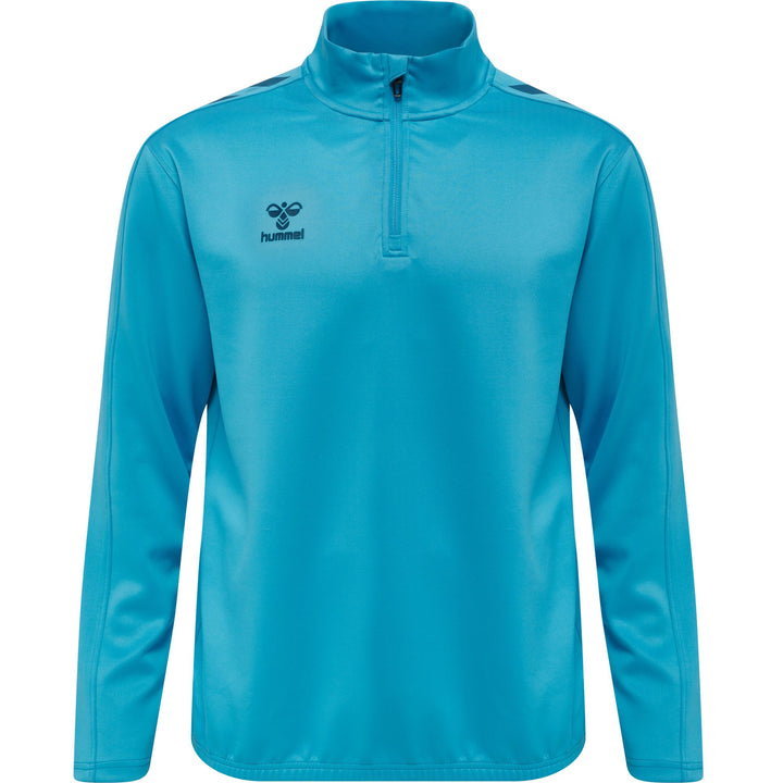 Hummel Hmlcore Xk Half Zip Poly Sweat - blue danube