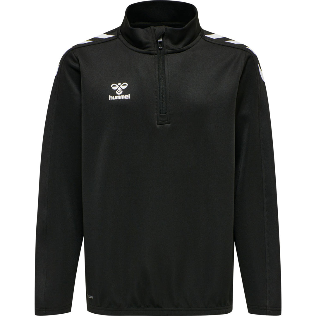 Hummel Hmlcore Xk Half Zip Poly Sweat Kids - black