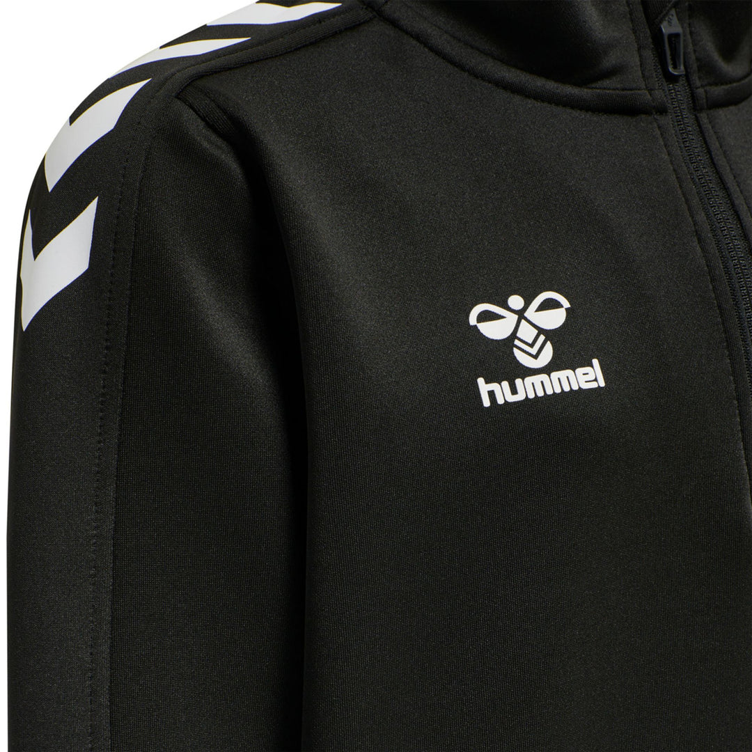 Hummel Hmlcore Xk Half Zip Poly Sweat Kids - black