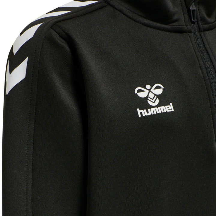 Hummel Hmlcore Xk Half Zip Poly Sweat Kids - black