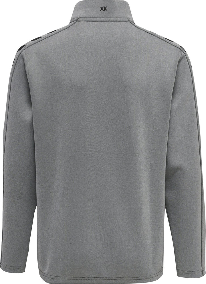 Hummel Hmlcore Xk Half Zip Poly Sweat Kids - grey melange