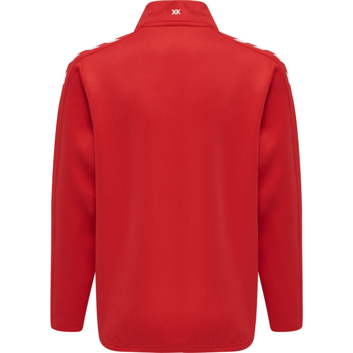 Hummel Hmlcore Xk Half Zip Poly Sweat Kids - true red