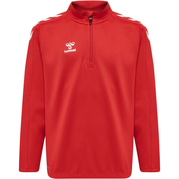 Hummel Hmlcore Xk Half Zip Poly Sweat Kids - true red