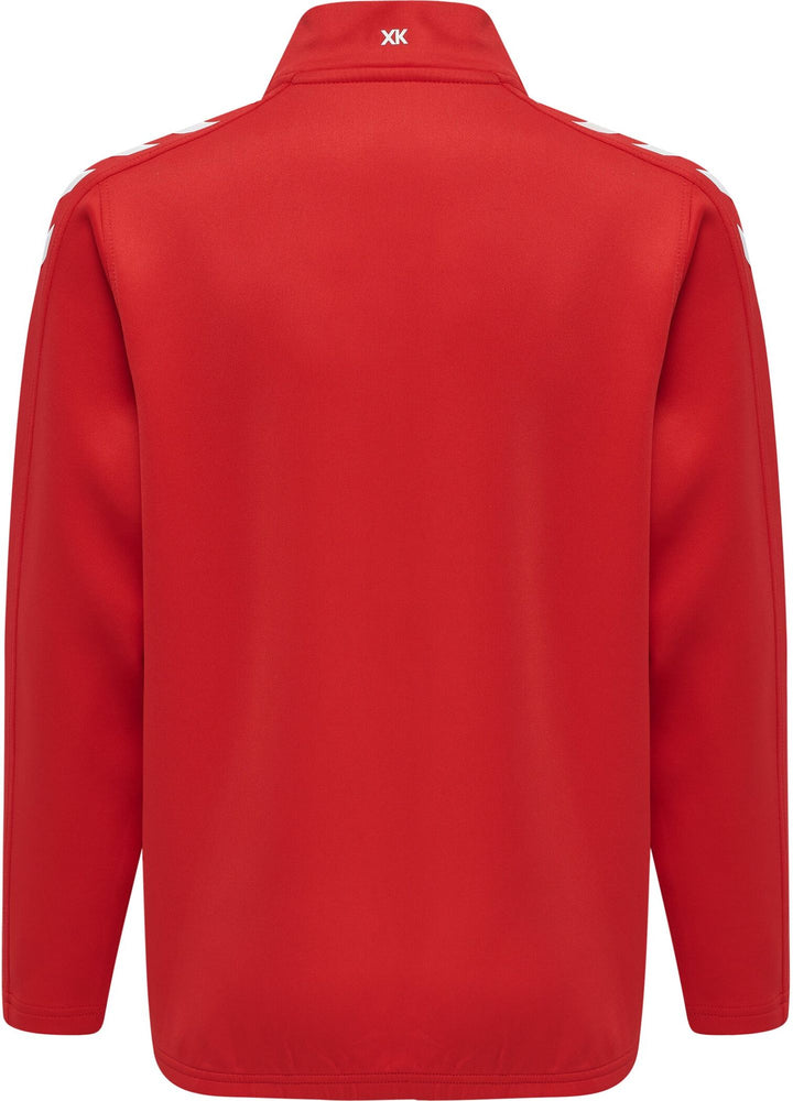 Hummel Hmlcore Xk Half Zip Poly Sweat Kids - true red