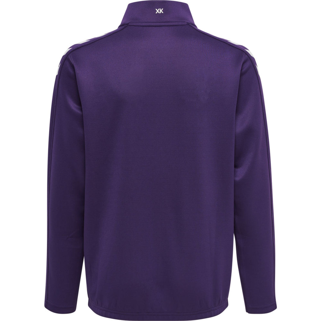 Hummel Hmlcore Xk Half Zip Poly Sweat Kids - acai/white