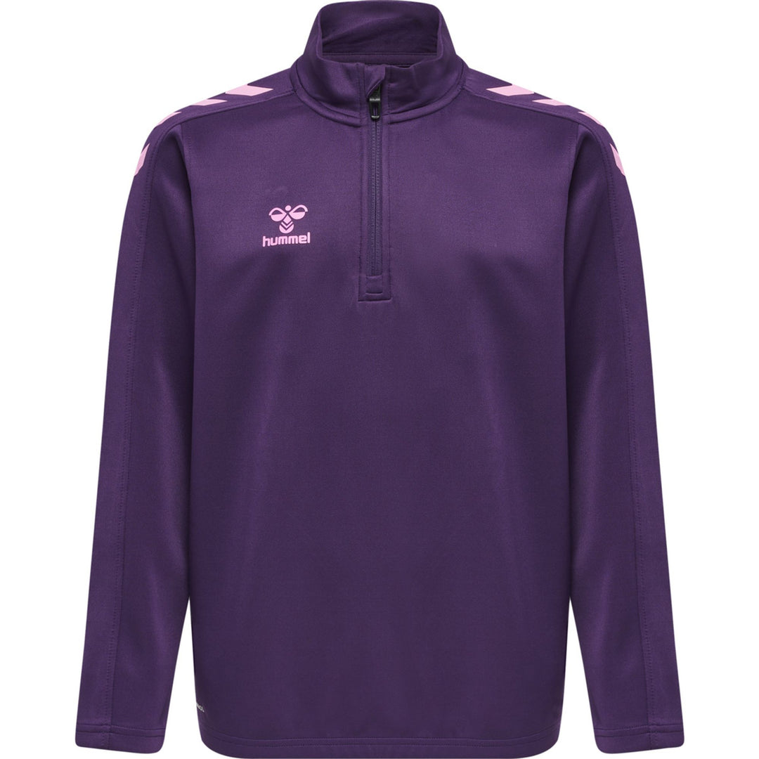Hummel Hmlcore Xk Half Zip Poly Sweat Kids - acai