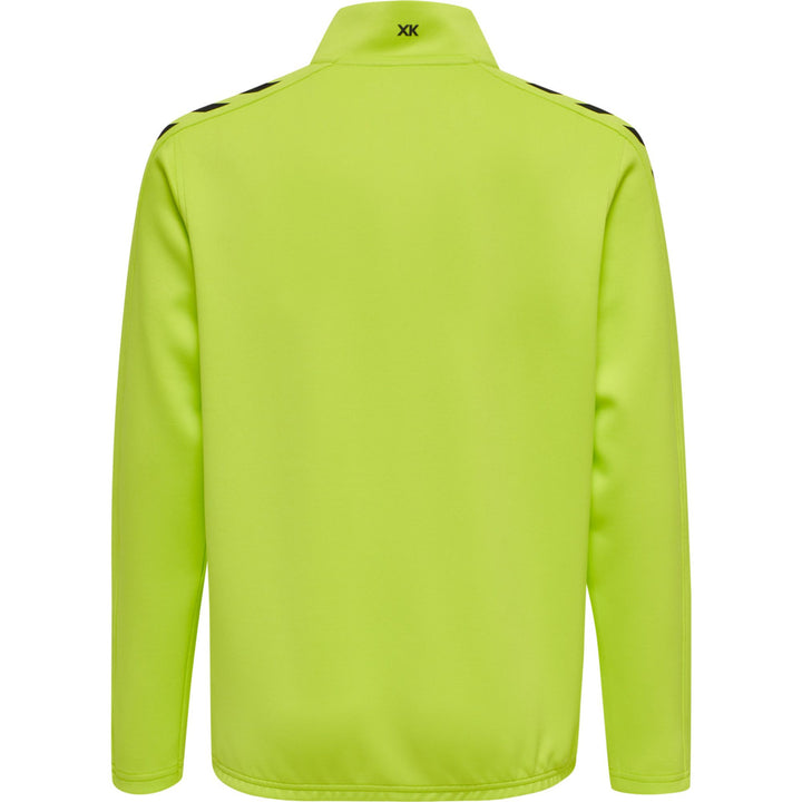 Hummel Hmlcore Xk Half Zip Poly Sweat Kids - lime popsicle
