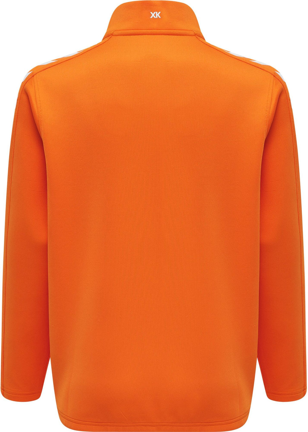 Hummel Hmlcore Xk Half Zip Poly Sweat Kids - orange tiger