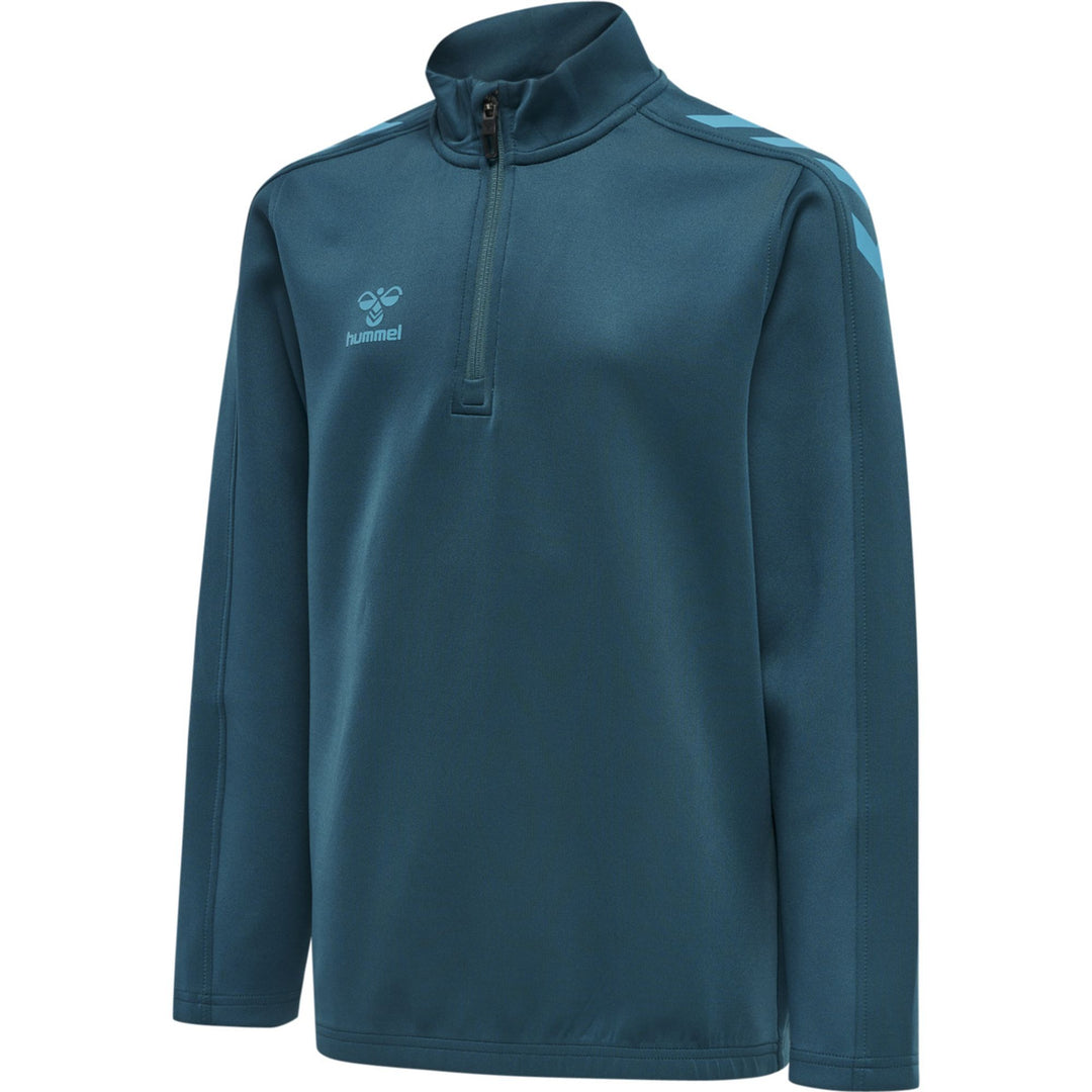 Hummel Hmlcore Xk Half Zip Poly Sweat Kids - blue coral
