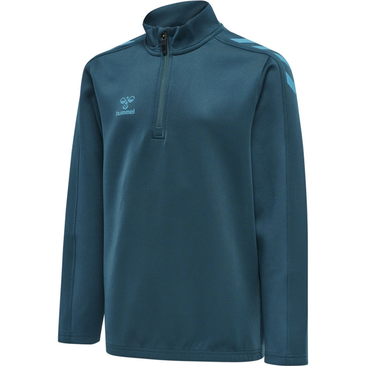 Hummel Hmlcore Xk Half Zip Poly Sweat Kids - blue coral