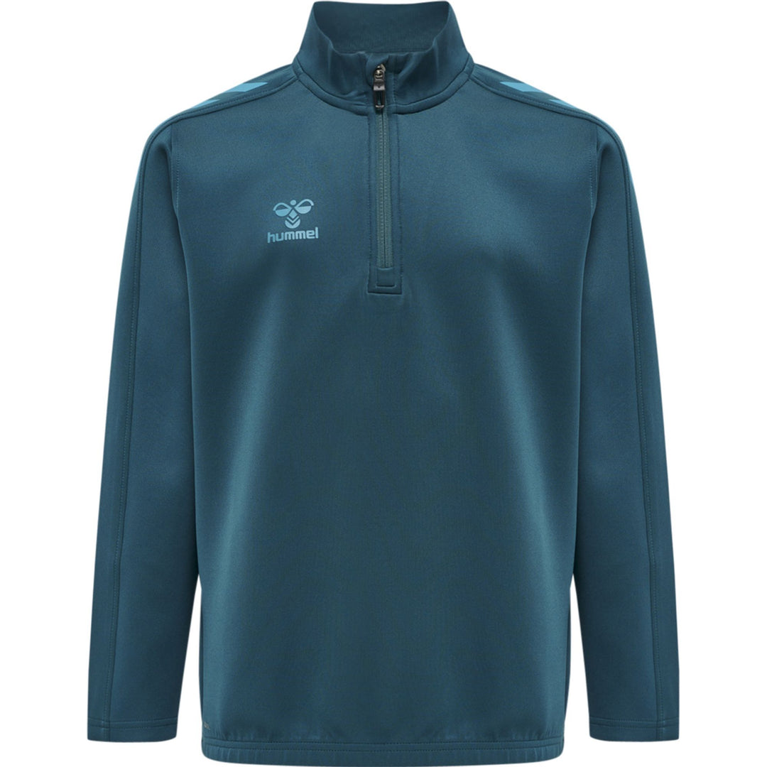 Hummel Hmlcore Xk Half Zip Poly Sweat Kids - blue coral