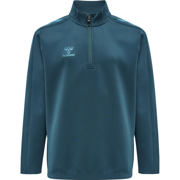 Hummel Hmlcore Xk Half Zip Poly Sweat Kids - blue coral