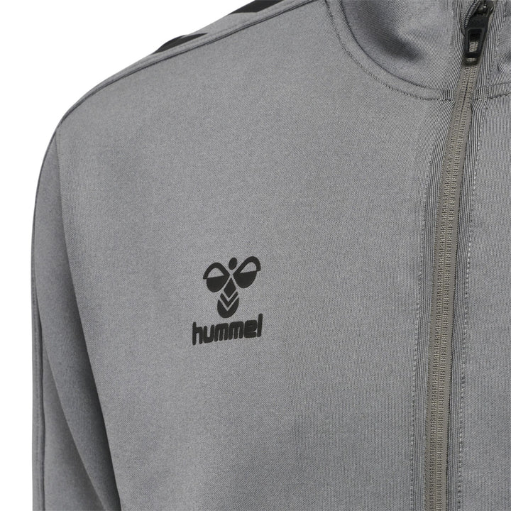 Hummel Hmlcore Xk Poly Zip Sweat - grey melange