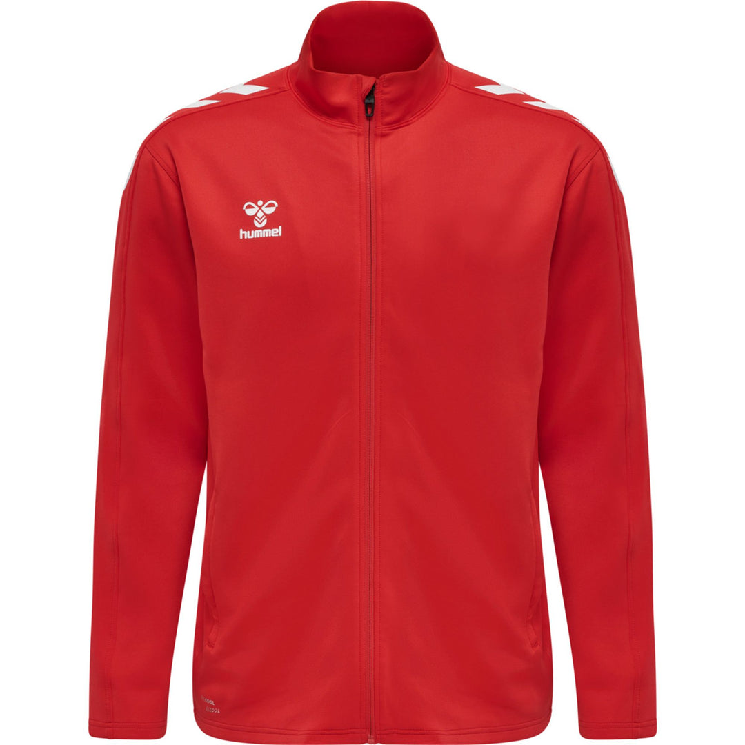 Hummel Hmlcore Xk Poly Zip Sweat - true red