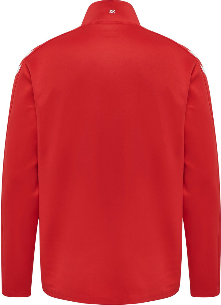 Hummel Hmlcore Xk Poly Zip Sweat - true red