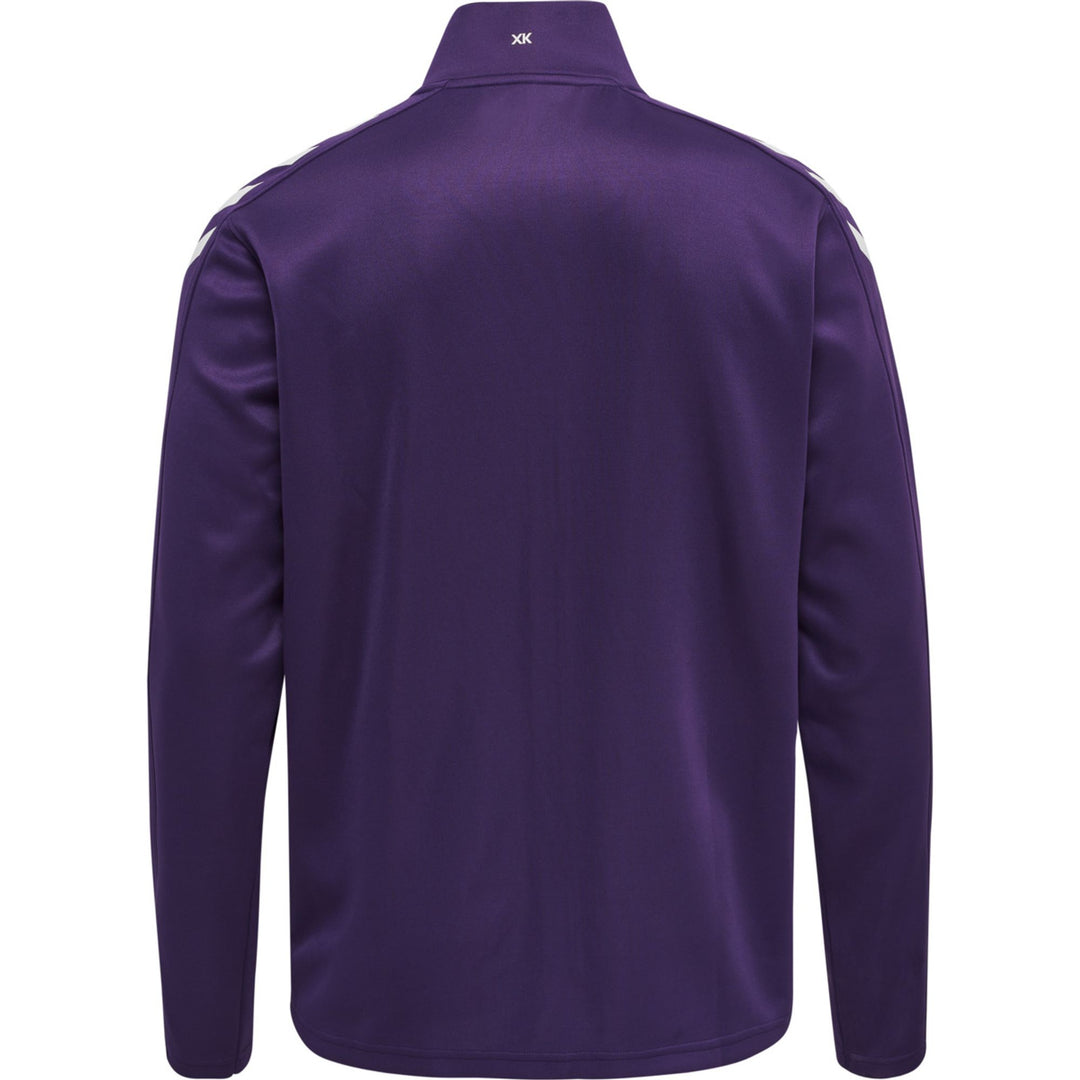Hummel Hmlcore Xk Poly Zip Sweat - acai/white