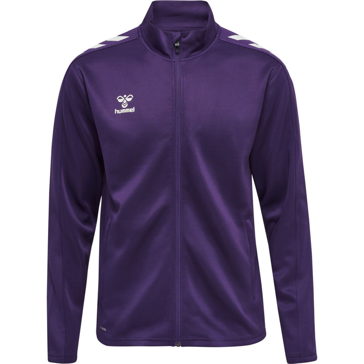 Hummel Hmlcore Xk Poly Zip Sweat - acai/white
