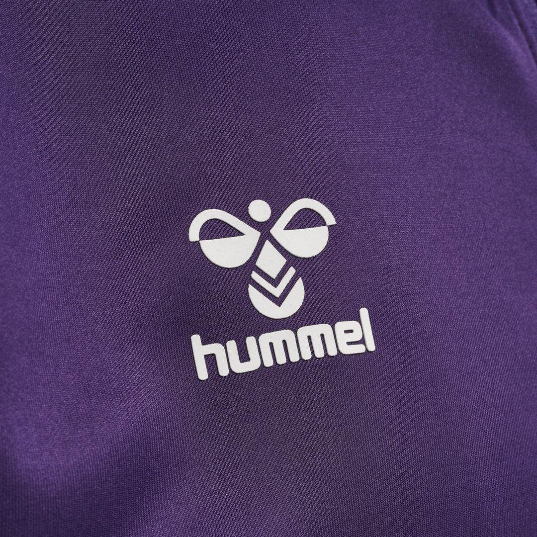 Hummel Hmlcore Xk Poly Zip Sweat - acai/white