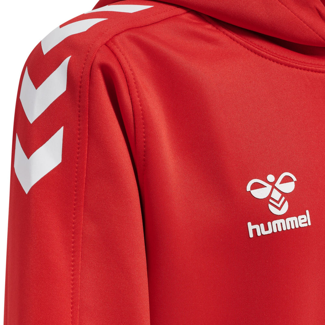 Hummel Hmlcore Xk Poly Kids Sweat Hoodie - true red