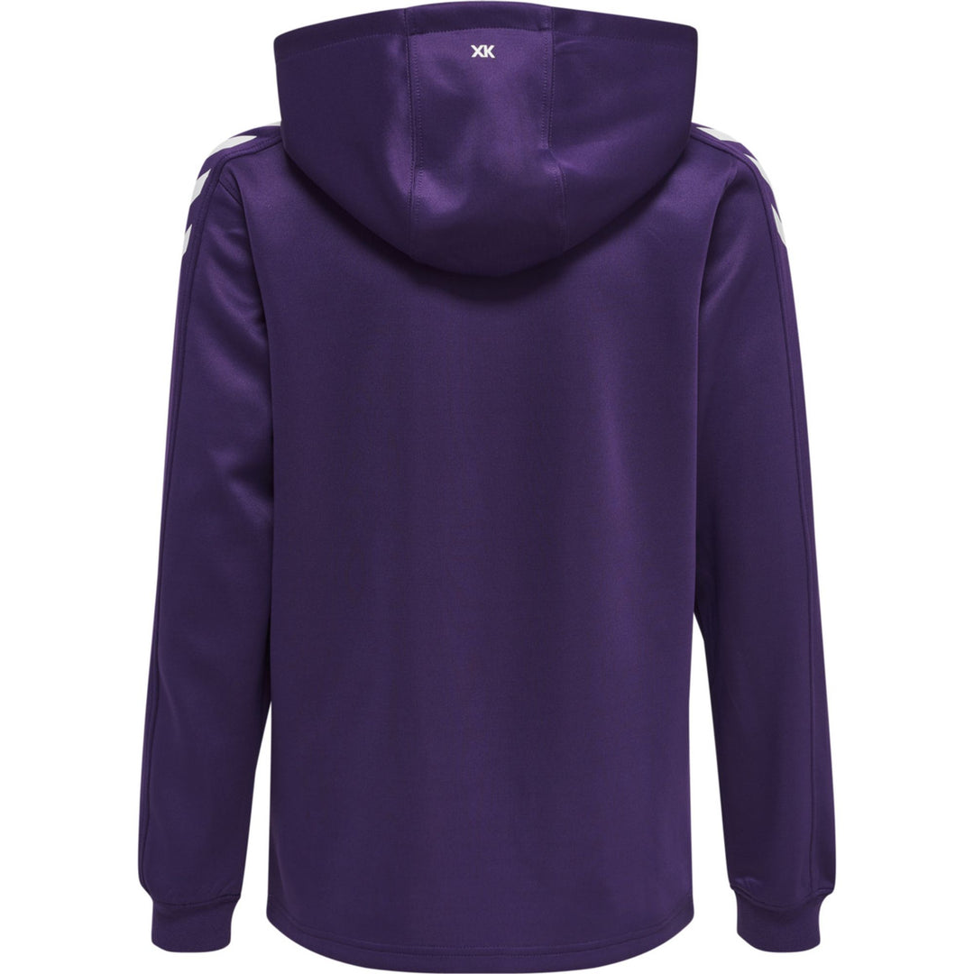 Hummel Hmlcore Xk Poly Kids Sweat Hoodie - acai/white