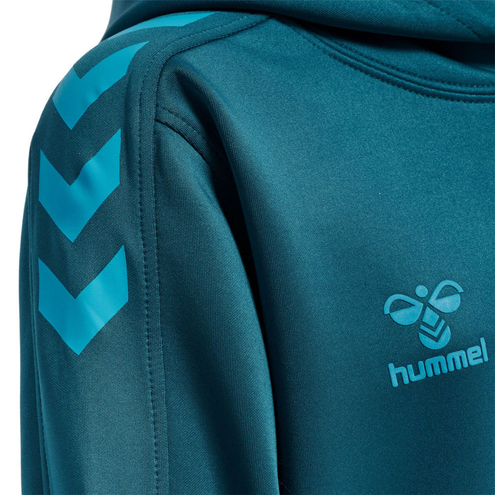Hummel Hmlcore Xk Poly Kids Sweat Hoodie - blue coral