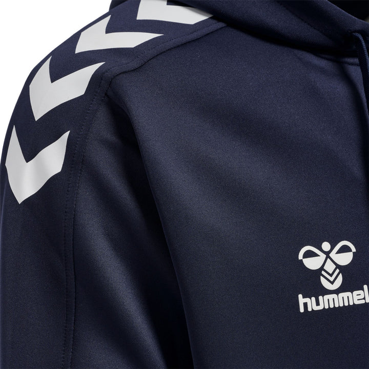 Hummel Hmlcore Xk Poly Zip Hood Sweat - marine