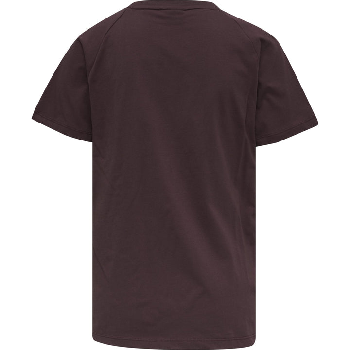 Hummel hmlZENIA T-SHIRT S/S - FUDGE