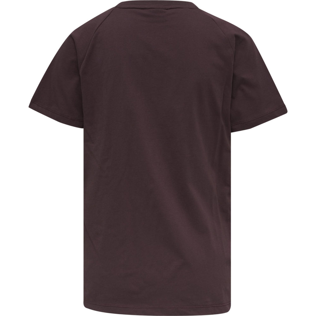 Hummel hmlZENIA T-SHIRT S/S - FUDGE