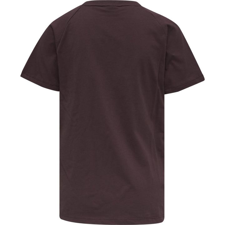 Hummel hmlZENIA T-SHIRT S/S - FUDGE