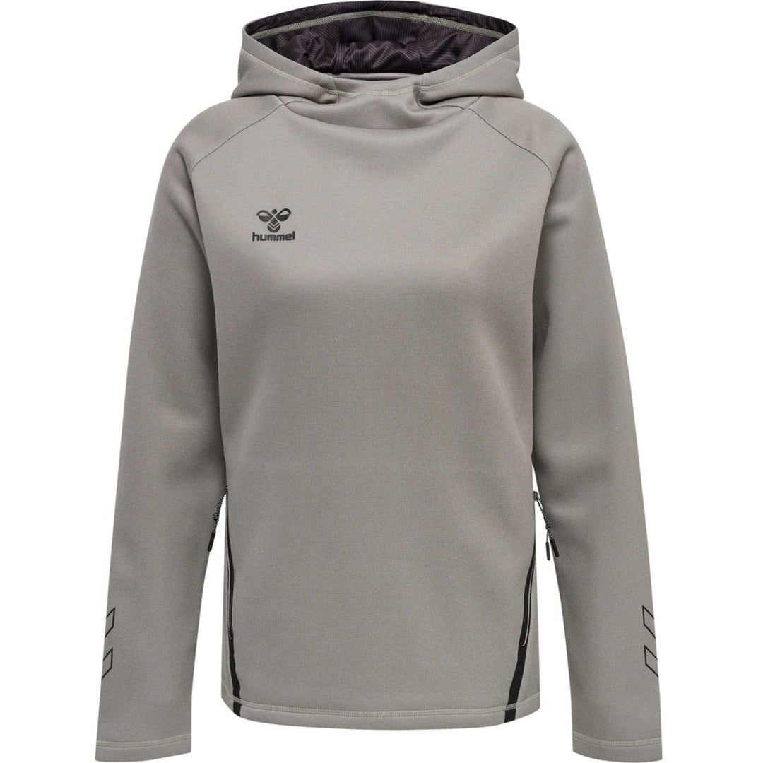 Hummel Hmlcima Xk Hoodie Woman - grey melange