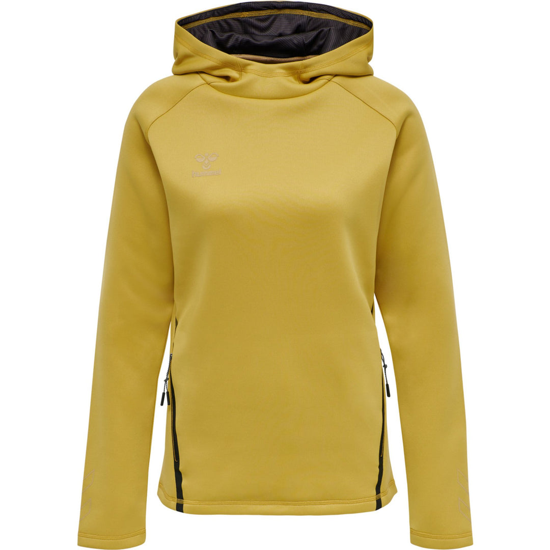 Hummel Hmlcima Xk Hoodie Woman - antique gold