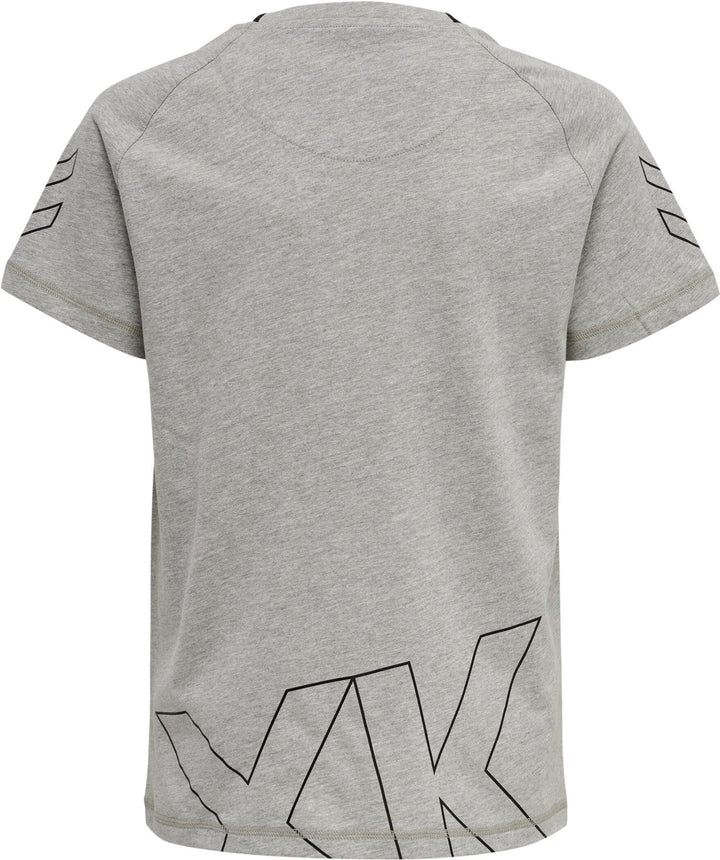 Hummel Hmlcima Xk T-Shirt S/S Kids - grey melange