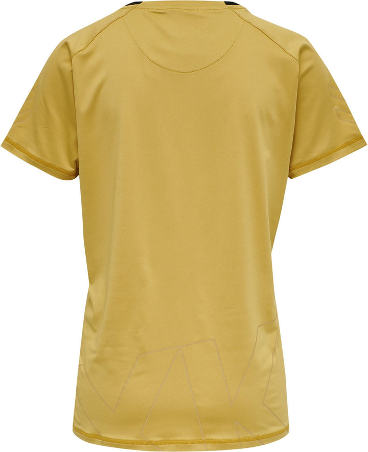 Hummel Hmlcima Xk T-Shirt S/S Woman - antique gold