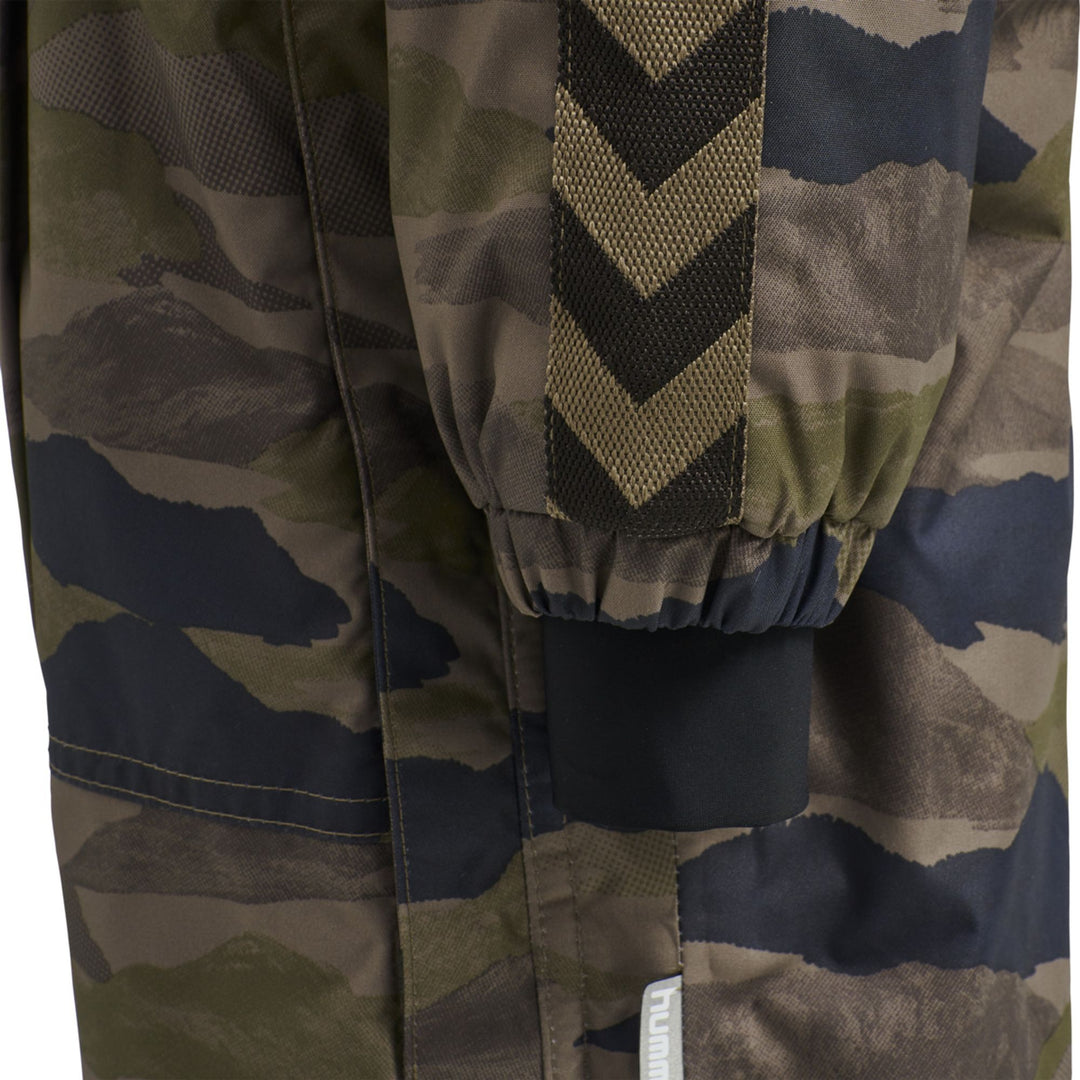 Hummel hmlMOON SNOWSUIT - CHOCOLATE CHIP/AFTER DARK
