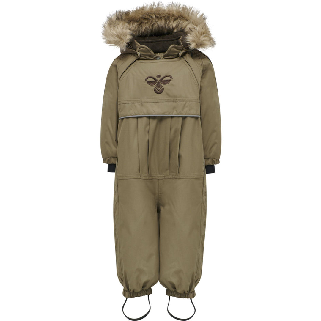 Hummel hmlMOON SNOWSUIT - CHOCOLATE CHIP