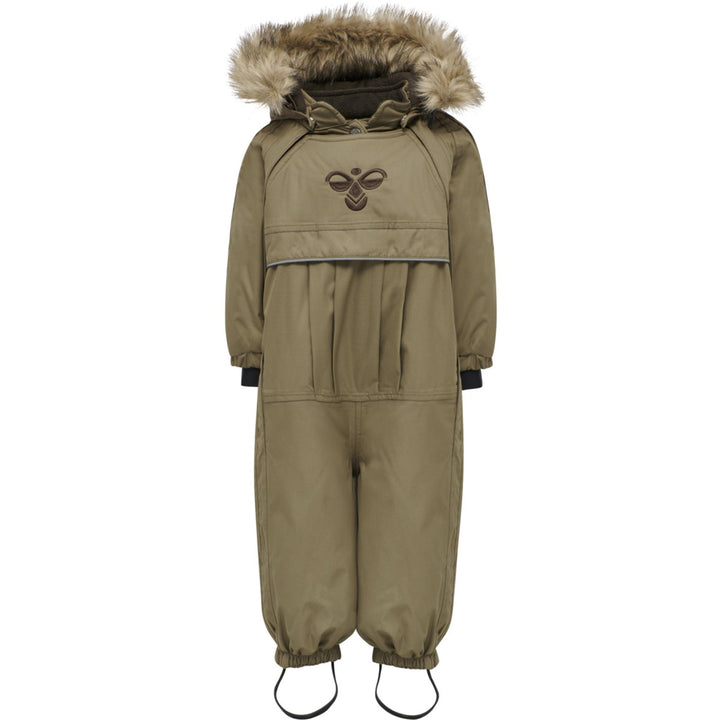 Hummel hmlMOON SNOWSUIT - CHOCOLATE CHIP