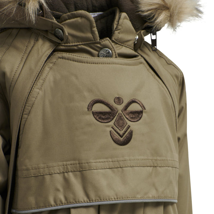 Hummel hmlMOON SNOWSUIT - CHOCOLATE CHIP