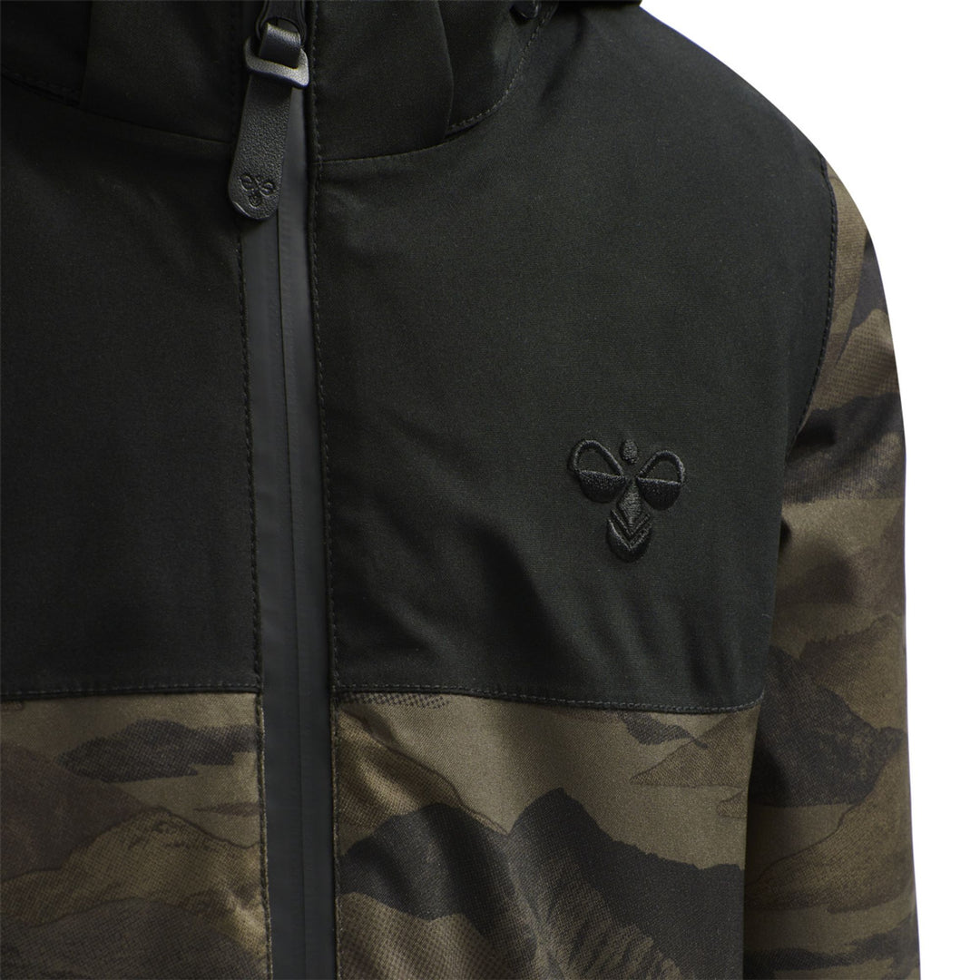 Hummel hmlLOGAN JACKET - chocolate chip