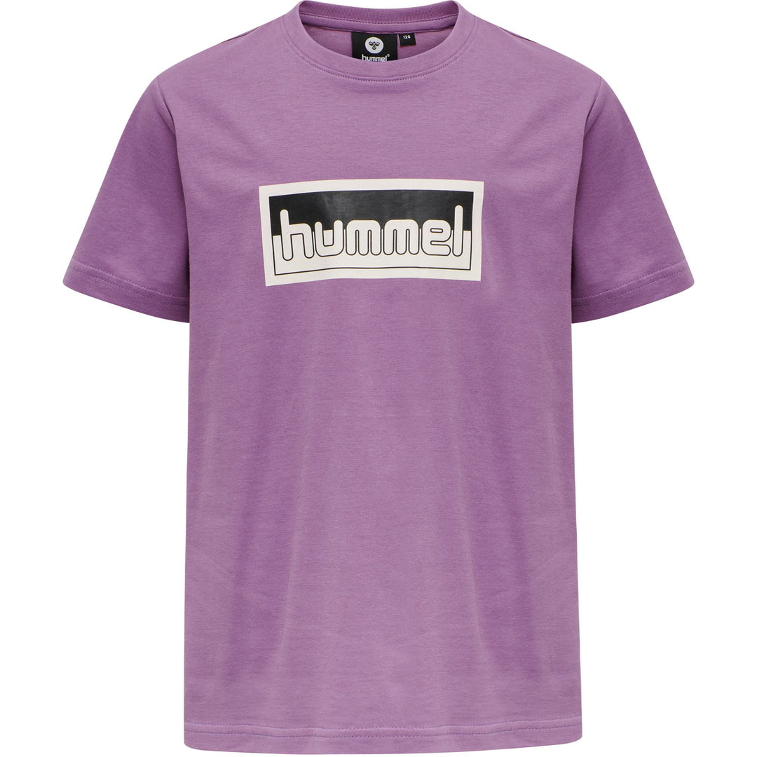 Hummel hmlMONO T-SHIRT S/S - CHINESE VIOLET - 152 - chinese violet